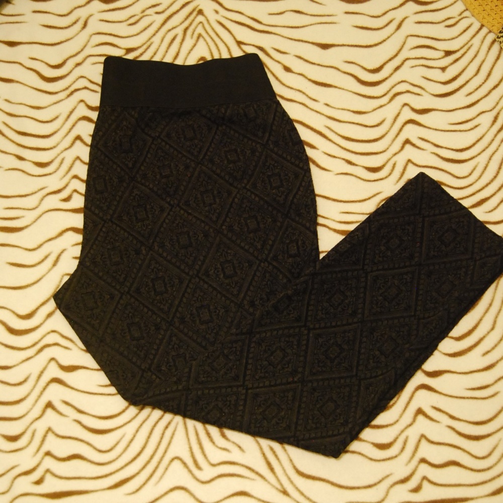 Black Stretch Pants